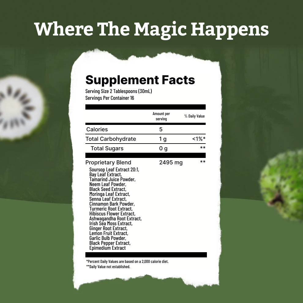 Serene Herbs Soursop Bitters (2 Bottles)
