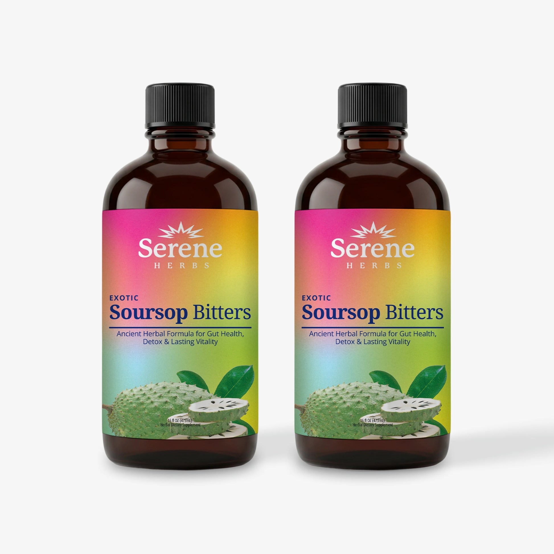 Serene Herbs Soursop Bitters (2 Bottles)